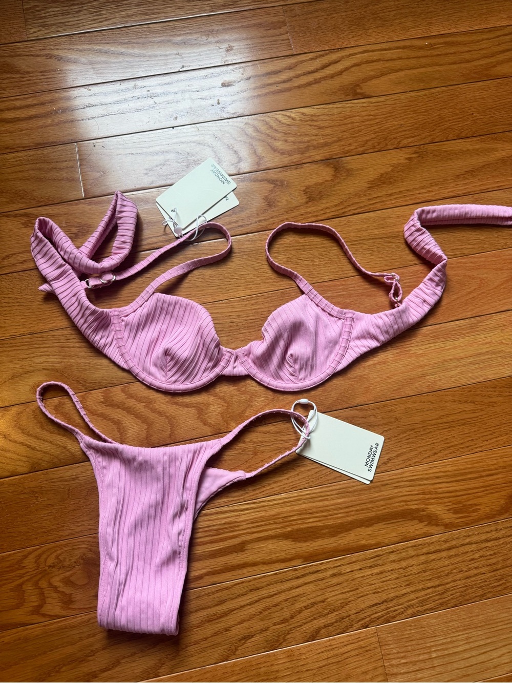 NWT Monday Swimwear Capri Top & Barbados Bottom Size P